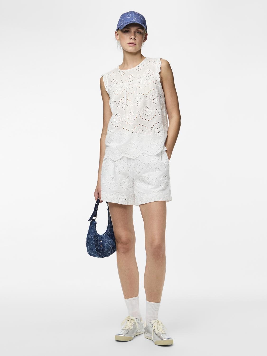 PCVILDE Tank - Top - Bright White - VERO MODA & VILA Bergvik